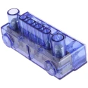 RS PRO Commoning Block 6 Way, 750V, 40A, Transparent Polycarbonate Housing 868-0799