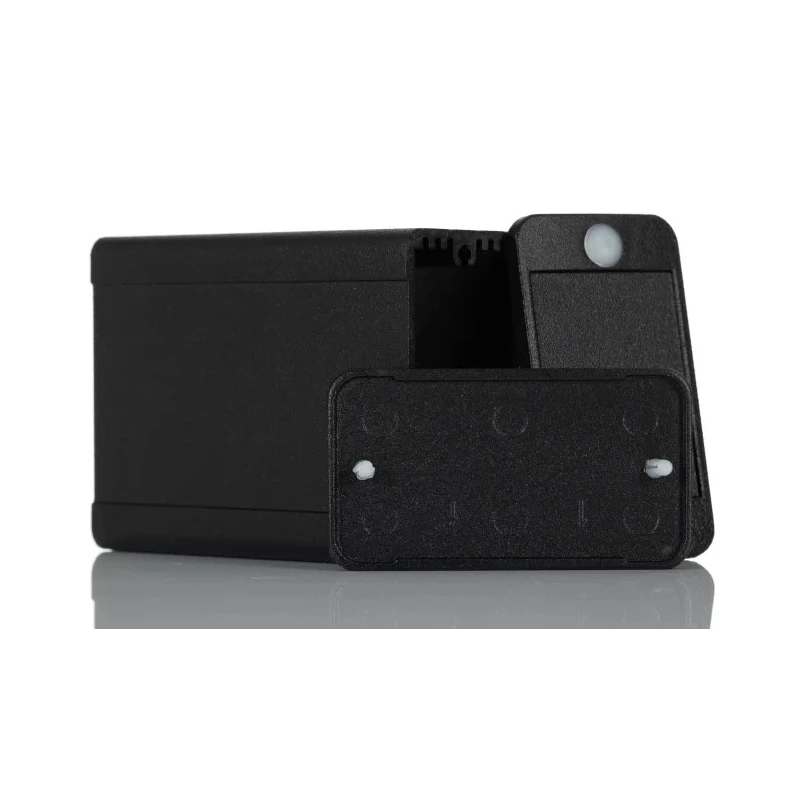 Hammond 1457 Series Aluminium Enclosure IP65 Black Lid 80 mm x 59 mm x 30.9 mm 