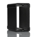Hammond 1457 Series Aluminium Enclosure IP65 Black Lid 80 mm x 59 mm x 30.9 mm 