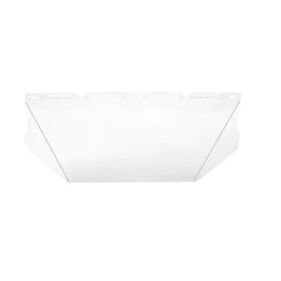 MSA Safety Clear Polycarbonate Face Shield with Brow Guard, Chemical Splash and Impact Resistant 10154949