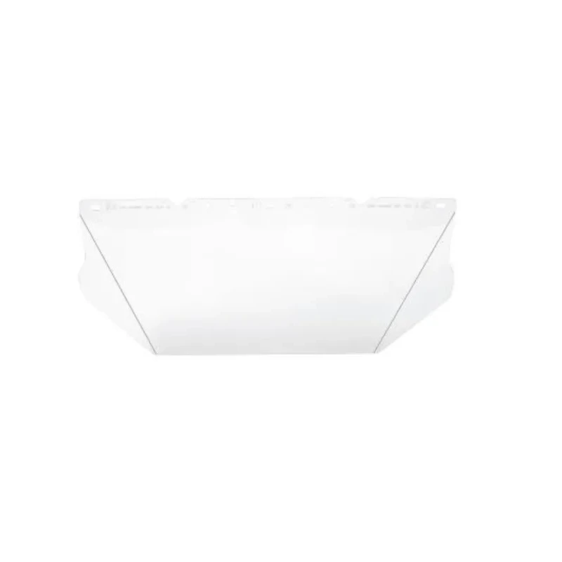 MSA Safety Clear Polycarbonate Face Shield with Brow Guard, Chemical Splash and Impact Resistant 10154949