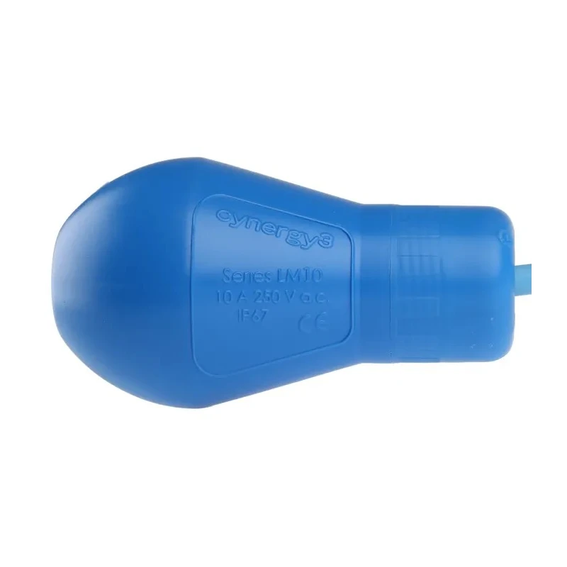 Cynergy3 LM Series Cable Float Switch 5 m Cable, Normally Open, 250 V AC Max, 110 V DC Max 