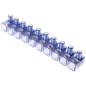 RS PRO BM Series Non-Fused Terminal Block, 10-Way, 16mm² Wire Screw Terminal, Panel Mount, 450V, Polycarbonate 868-0730