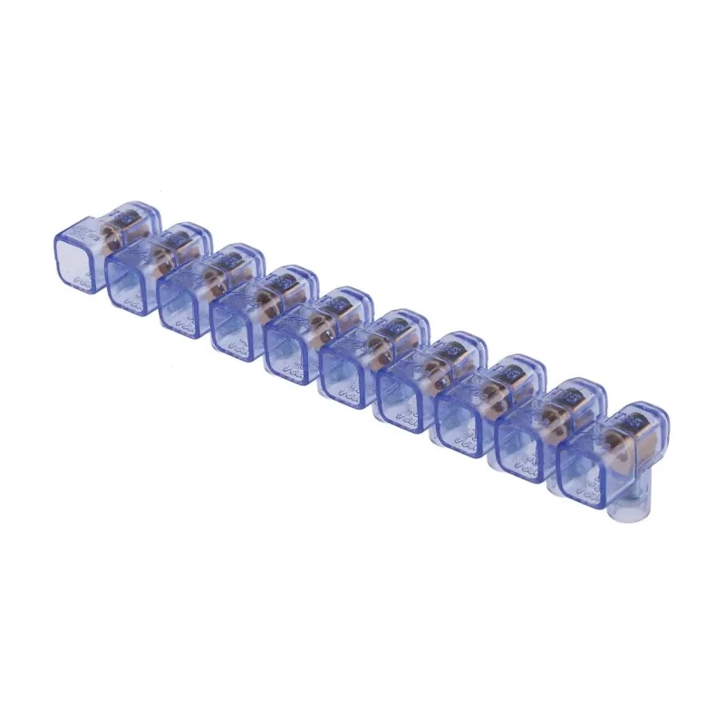 RS PRO BM Series Non-Fused Terminal Block, 10-Way, 1.5mm² Wire Screw, Panel Mount, 450V, Polycarbonate Housing 868-0768