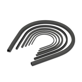 Wurth Elektronik EMI Shielding Strip of Silicone Nickel Graphite 1 m x 4 mm x 4 mm 38401413