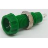 RS PRO Green Female Banana Socket Solder Termination 50V 10A Silver Plating 212-1227