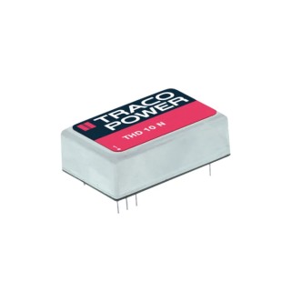 TRACOPOWER Regulated Isolated 10W DC/DC Converter, 12V DC Output, 416mA, 9-18V DC Input, Through Hole DIP-24 THD 10-1222N