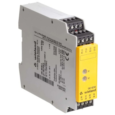 Wieland SNE 4024K Series Output Module 4 Outputs 24V DC 2 NO/2 NC Screw Terminal R1.188.3930.0
