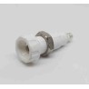 RS Pro White Female Banana Socket 4 mm Connector 250V AC 10A Silver Plating 212-1248
