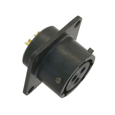 Amphenol Industrial MIL Spec Circular Connector Panel Mount 1kV AC 8 Way Female Copper Alloy PT02E-16-8S