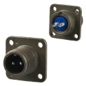 Amphenol Socapex MIL Spec Circular Connector Copper Alloy Straight 15 Way Cable, Male Contacts, Aluminium PT06A-14-15P(SR)