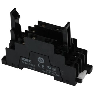 Idec 6 Way 6A 250V AC DIN Rail Relay Socket for Use with RF1V SF1V