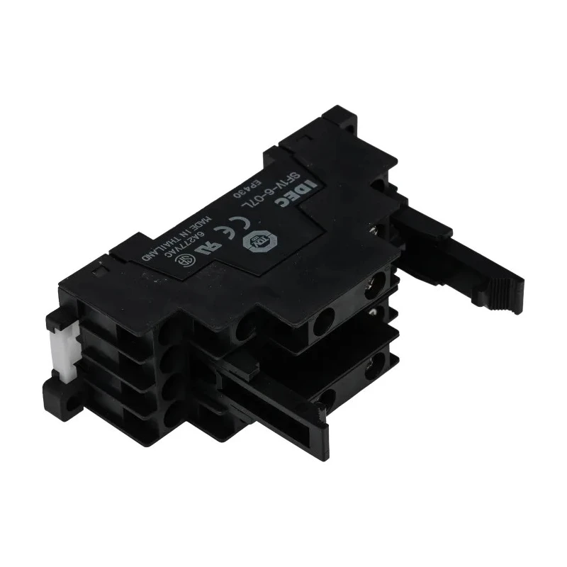 Idec 6 Way 6A 250V AC DIN Rail Relay Socket for Use with RF1V SF1V