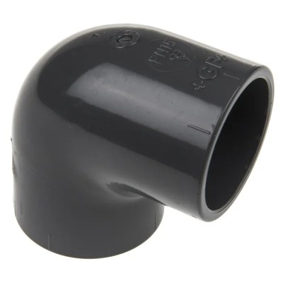 Georg Fischer Plastic Pipe Fitting 90° Push-in Elbow 3/4 in 721101107