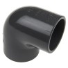 Georg Fischer Plastic Pipe Fitting 90° Push-in Elbow 3/4 in 721101107