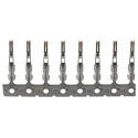 Molex 105300 Series Female Crimp Terminal 20-22 AWG Gold Plated Copper Alloy 8A 1053002300