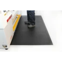 Coba Europe Black Floor Tile Edging Polyvinyl Chloride Studded Finish 80 mm x 515 mm x 5 mm TLC010001E