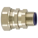 Flexicon C-S Type Nickel Plated Brass Conduit Fitting 40 mm Nominal Size M40 IP67 IP68 IP69K IP66 LTP40-M40-S