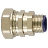 Flexicon C-S Type Nickel Plated Brass Conduit Fitting 40 mm Nominal Size M40 IP67 IP68 IP69K IP66 LTP40-M40-S