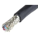 Alpha Wire Xtra-Guard 2 Performance Cable Data Cable 1 Pair 0.35 mm² 30 m Black Thermoplastic 300V 25121 BK005