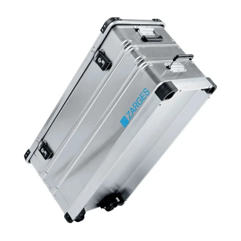 Zarges Metal Aluminium Waterproof Watertight Wheeled Transit Case 400 mm x 455 mm x 960 mm 41815