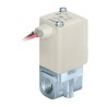 SMC Compact Brass Body 2 Port NC Solenoid Valve 24V DC 4 Bar Maximum Pressure VDW22LA