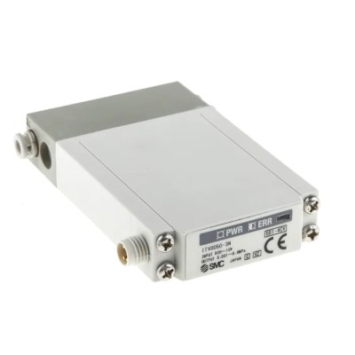 SMC Pneumatic Regulator Compact Series 6L/min Maximum Flow Rate 0.01 to 9 bar Pressure Setting Range Japan ITV0050-3N