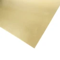 RS PRO Metal Sheet Brass CZ108 CW508L Grade 600 mm x 300 mm x 1.2 mm Solid 55 to 180 HV Hardness 550 MPa Tensile 873-2487