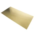 RS PRO Metal Sheet Brass CZ108 CW508L Grade 600 mm x 300 mm x 1.2 mm Solid 55 to 180 HV Hardness 550 MPa Tensile 873-2487