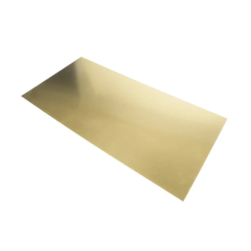RS PRO Metal Sheet Brass CZ108 CW508L Grade 600 mm x 300 mm x 1.2 mm Solid 55 to 180 HV Hardness 550 MPa Tensile 873-2487