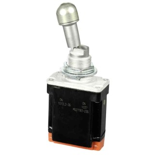 Honeywell Technologies Toggle Switch, Bushing Mount, On-On, SPDT, Wire Terminal, 28 V dc, 125 V ac 101TL2-3G