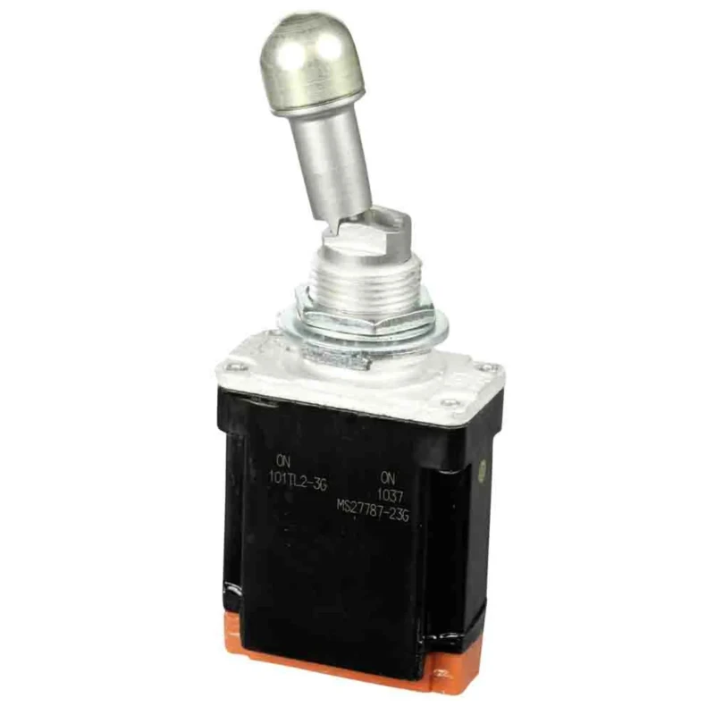 Honeywell Technologies Toggle Switch, Bushing Mount, On-On, SPDT, Wire Terminal, 28 V dc, 125 V ac 101TL2-3G