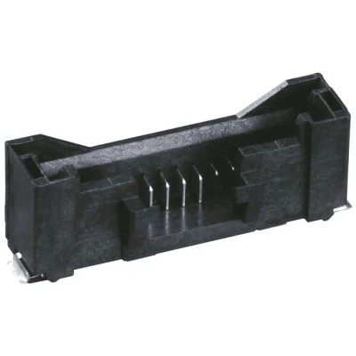 Hirose DF50 Series Straight Surface PCB Header, 5 Contacts, 1 mm Pitch, 1 Row, Shrouded DF50