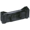 Hirose DF50 Series Straight Surface PCB Header, 5 Contacts, 1 mm Pitch, 1 Row, Shrouded DF50