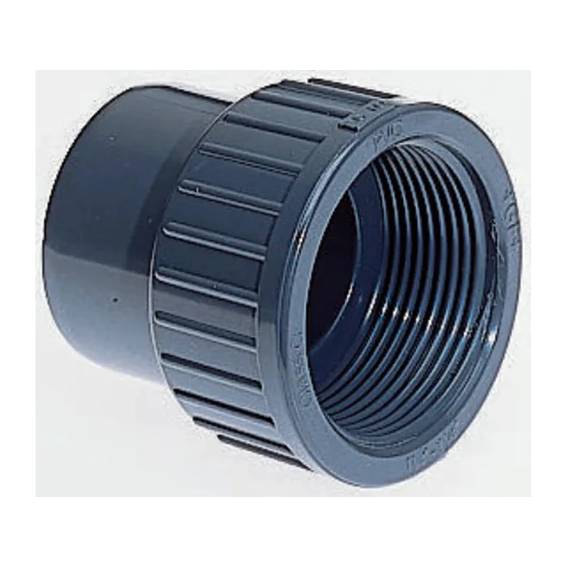 Georg Fischer Plastic Pipe Fitting Straight Push-in Adapter 1/2 in 721901406