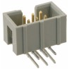 HARTING SEK 18 Series Right Angle Shrouded Through Hole PCB Header, 6 Contacts, 2.54 mm Pitch, 2 Row, Gold Plated 09185067323