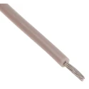 Alpha Wire 1430 Series White 0.2 mm² Hook Up Wire, 24 AWG, 11 x 0.16 mm Core Strands, 100 m Length, Polyvinyl 873-9945