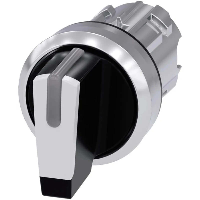 Siemens SIRIUS ACT 3 Position Illuminated Selector Switch Head, 22 mm Cutout, IP66 IP67 IP69K 3SU1052-2BL60-0AA0