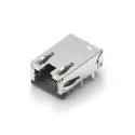 Wurth Elektronik Through Hole LAN Ethernet Transformer, 1 Output, 160μH Inductance, 26.06mm Depth, -40 to 85 °C 7499611424