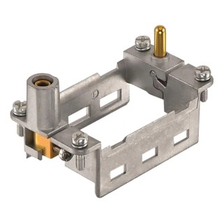 HARTING Hinged Frame, HAN Modular Series 2 Way, For Use With 3 Modules HMC Connector, Hood, Housing 09142100303