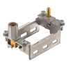 HARTING Hinged Frame, HAN Modular Series 2 Way, For Use With 3 Modules HMC Connector, Hood, Housing 09142100303