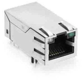 Wurth Elektronik Through Hole LAN Ethernet Transformer, 85 °C, -40 °C, Depth 33.02 mm 7499811420
