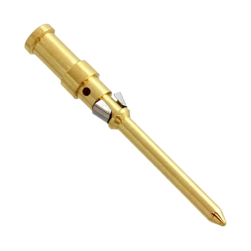 HARTING Heavy Duty Power Connector Male Crimp Contact Gold Plated Copper Alloy 10A 250V Wire Size 2.5 mm² 09152006126