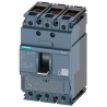 Siemens SENTRON Molded Case Circuit Breaker 3-Pole 20A Breaking Capacity 25 kA Fixed Mount 690V AC 500V DC 3VA1120-3EE36-0AA0
