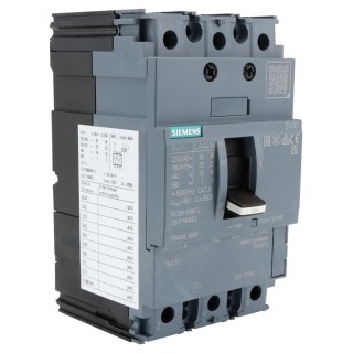 Siemens SENTRON Molded Case Circuit Breaker 3-Pole 125A 25kA Breaking Capacity Fixed Mount 3VA1112-3ED36-0AA0