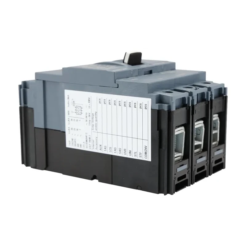 Siemens SENTRON Molded Case Circuit Breaker 3-Pole 125A 25kA Breaking Capacity Fixed Mount 3VA1112-3ED36-0AA0
