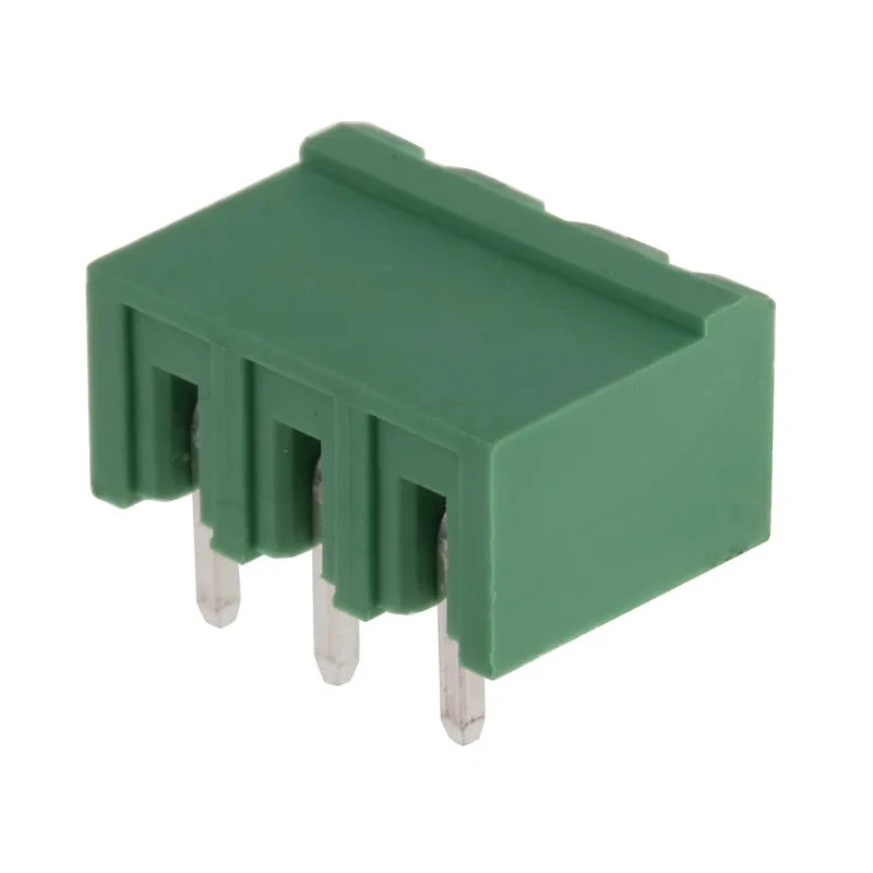 RS PRO 95 Series Pluggable Terminal Block 3-Contact 5.0 mm Pitch 1 Row 600V 15A Nylon Housing 874-4884