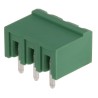 RS PRO 95 Series Pluggable Terminal Block 3-Contact 5.0 mm Pitch 1 Row 600V 15A Nylon Housing 874-4884