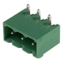 RS PRO 95 Series Pluggable Terminal Block 3-Contact 5.0 mm Pitch 1 Row 600V 15A Nylon Housing 874-4884