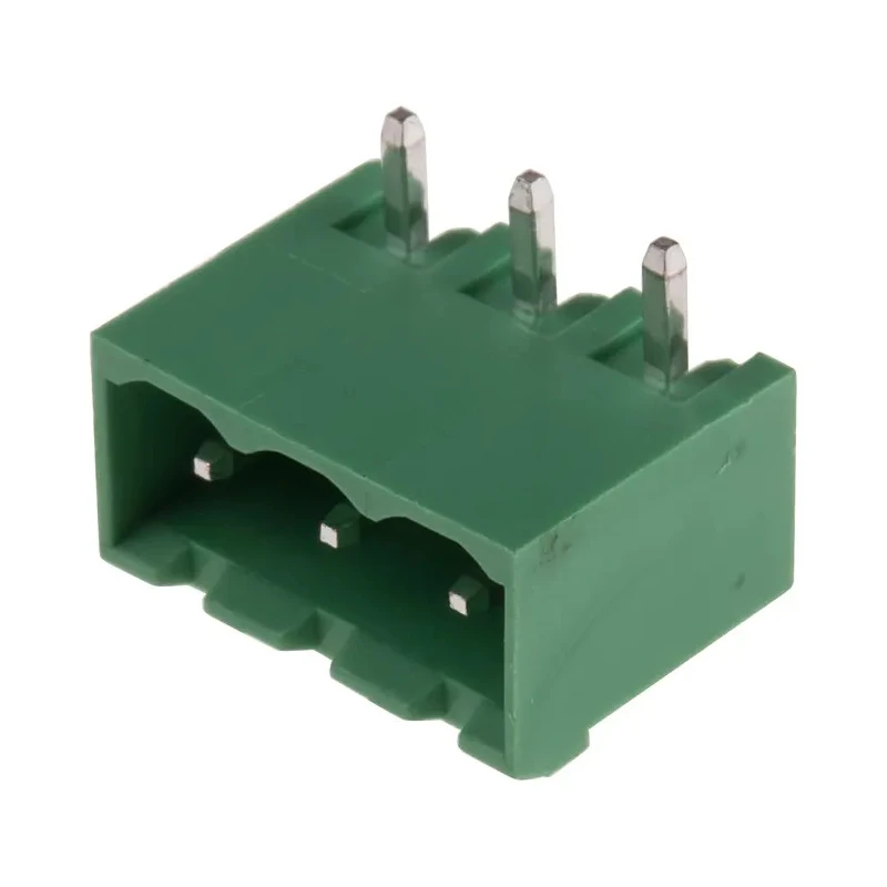 RS PRO 95 Series Pluggable Terminal Block 3-Contact 5.0 mm Pitch 1 Row 600V 15A Nylon Housing 874-4884